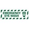 Signmission Emergency Eye Wash 18in Non-Slip Floor Marker, 3PK, 16 in L, 16 in H, FD-2-R-16-3PK-99850 FD-2-R-16-3PK-99850 - alternate 1